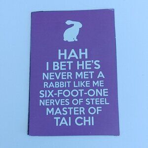 Rise of the Guardians Movie Quote Fridge Magnet Homemade Six-foot-one, nerves o